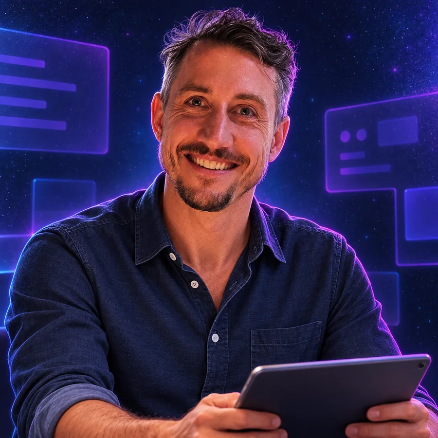 Illustrated portrait of Ashley Dunfield as Head of Application Engineering