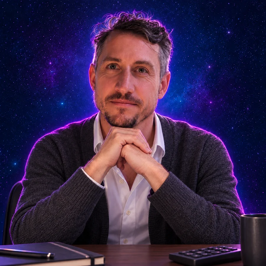 Illustrated portrait of Ashley Dunfield as Head of Finance & Operations