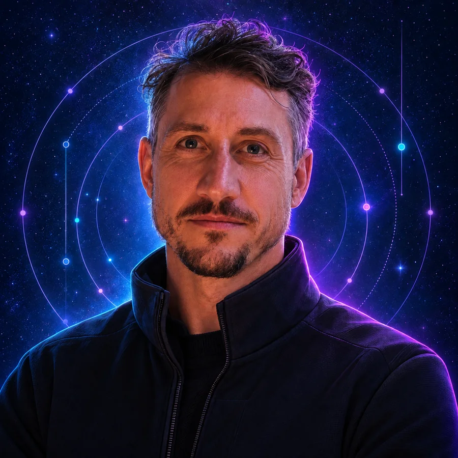 Illustrated portrait of Ashley Dunfield as Head of Security & Privacy